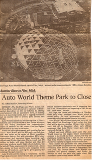 Autoworld, the Edsel of the Six Flags family