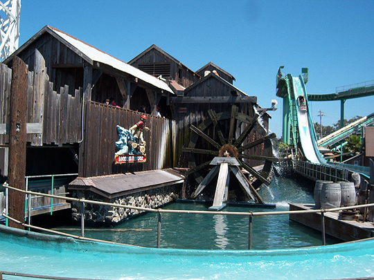 Good for a splashy laff