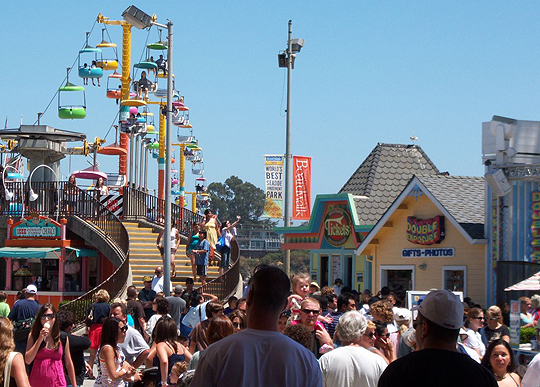 Bye, Santa Cruz Beach Boardwalk! I'll miss ya!