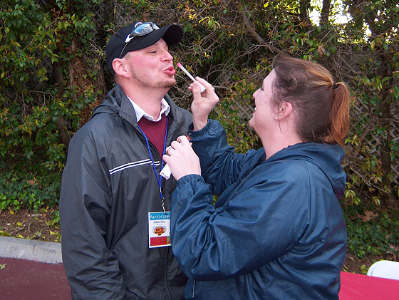 It was cold, I tell ya.